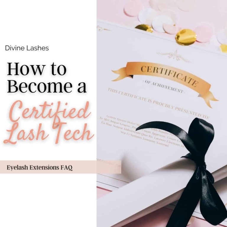 How to Become a Lash Tech in California